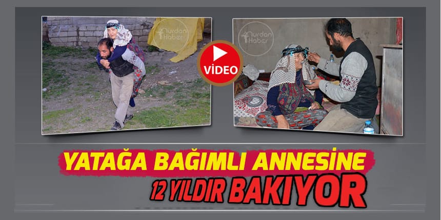 Annesine çocuğu gibi bakıyor
