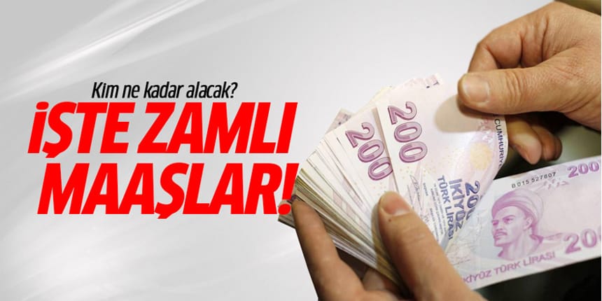 Memur ve emekliye son 10 yılın en yüksek maaş artışı