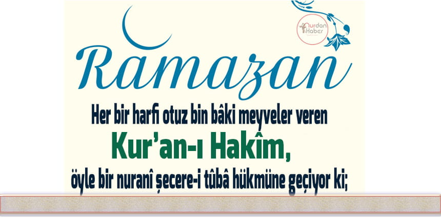 Ahiret ticaretinin kârlı pazarı: Ramazan-ı Şerif