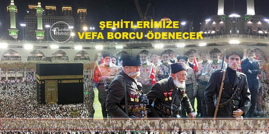 Şehit ailelerine hac müjdesi