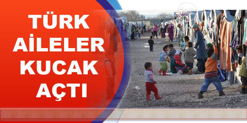 Türkiye’ye sığınan, Suriyeli çocuklar sahipsiz kalmadı