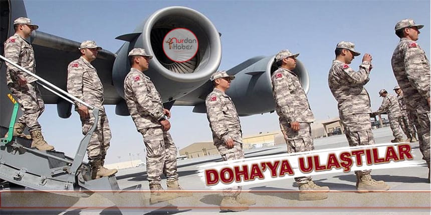 Türk askerleri ikinci grubu Doha’ya ulaştı