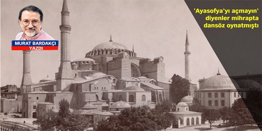 Ayasofya’ya değil Vatikan’a bakın