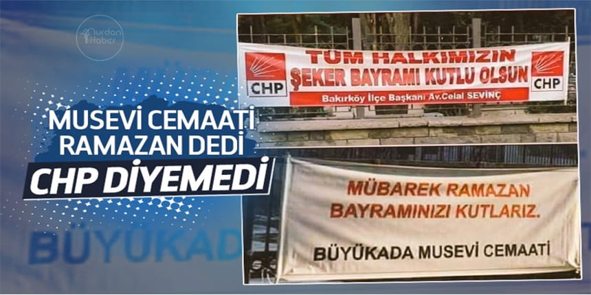 Musevi Cemaati Ramazan dedi, CHP diyemedi!