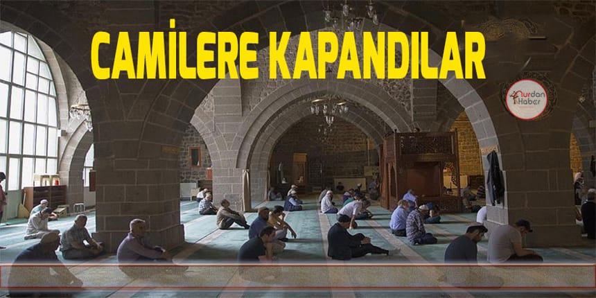 7’den 70’e itikaf için camiye kapandılar