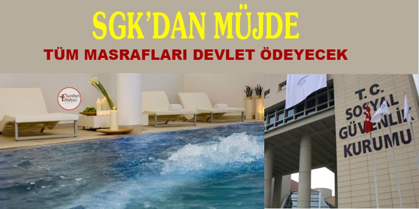 İşsiz hastanın kaplıca tedavi parası da devletten