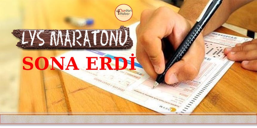 LYS maratonu sona erdi