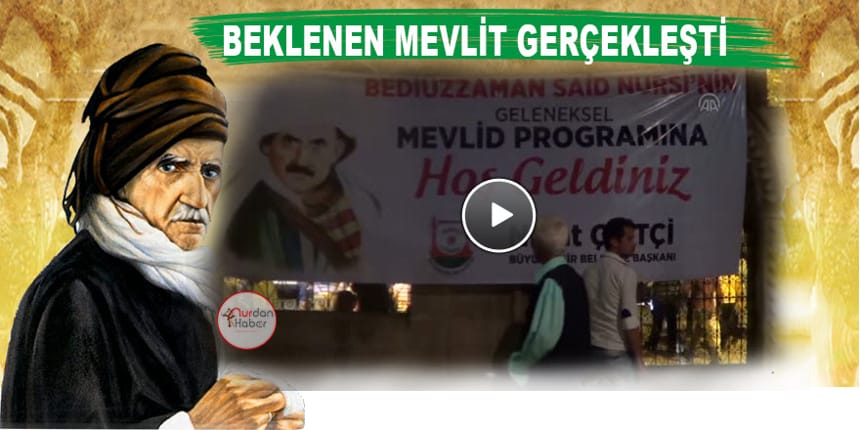 Şanlıurfa’da Bediüzzaman Mevlidi idrak edildi