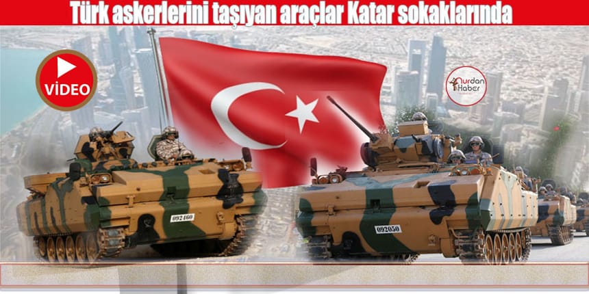 Türk askerleri Katar’da