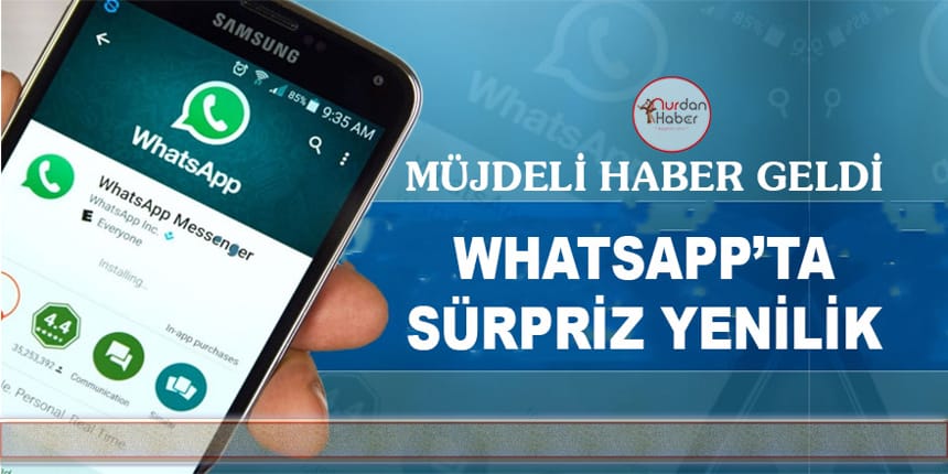 Whatsapp’ta ‘süper’ özellik geliyor