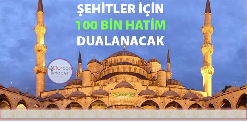 90 bin camiden selâ yükselecek