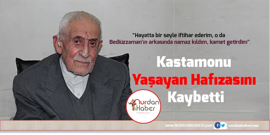 Son Şahitlerden Hasan Fehmi Ataulusoy vefat etti.