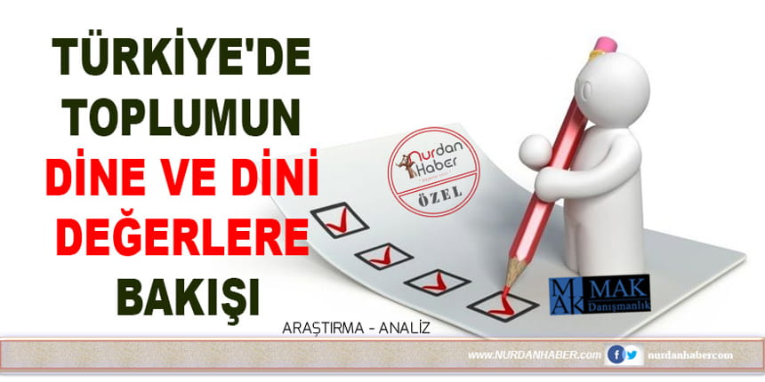 Türkiye’de toplumun Dine ve Dini değerlere bakışı