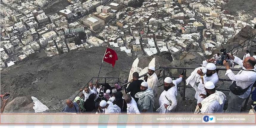 Hacı adaylarının Hira heyecanı