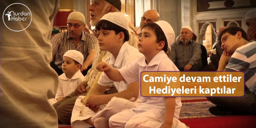 Çocuklara “Camide namaz kılıyorum” Kampanyası