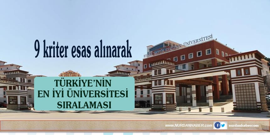 Türkiye’nin en iyi 50 üniversitesi