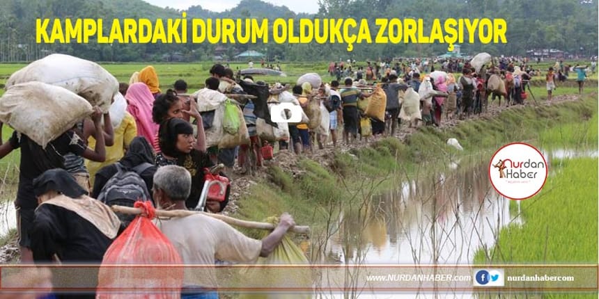 Bazı yardım kuruluşları Arakan kamplarındaki faaliyetlerini durdurdu