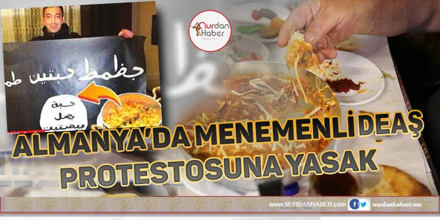 Almanya’dan ‘menemen tarifine’ yasak