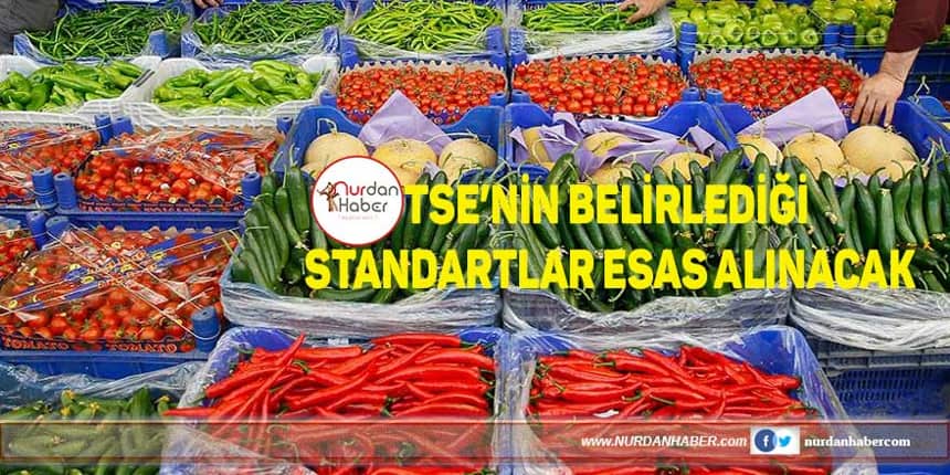 Meyve ve sebze etiketlerine yeni standart