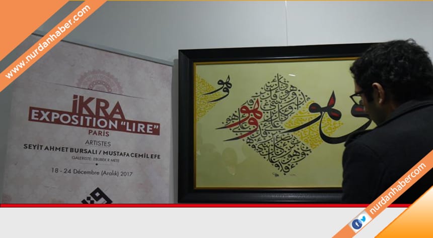 Paris’te İslam hat sanatı sergisi açıldı