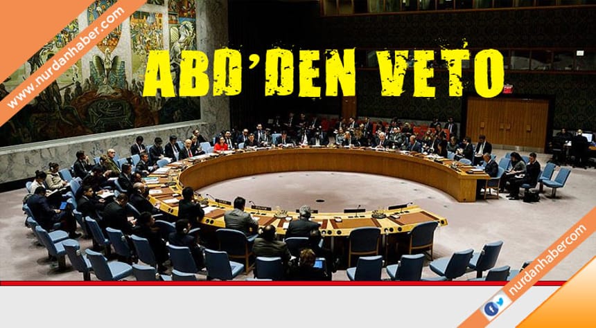 ABD BMGK’daki Kudüs tasarısını veto etti