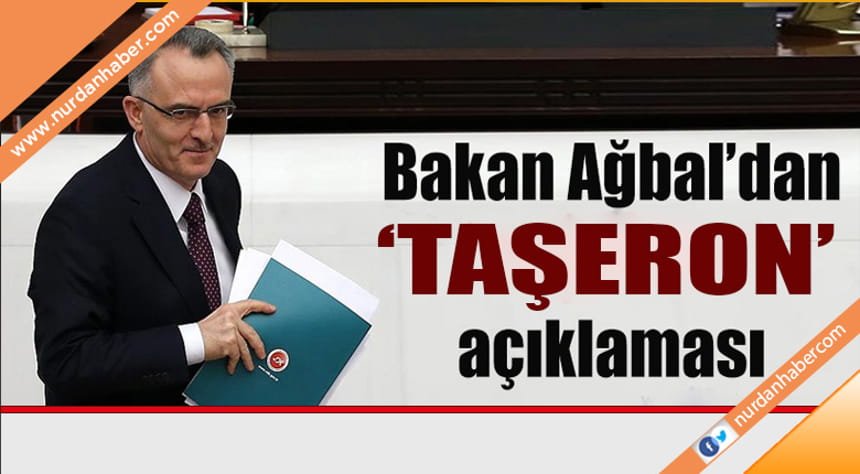 Maliye Bakanı Ağbal’dan ‘taşeron’ açıklaması