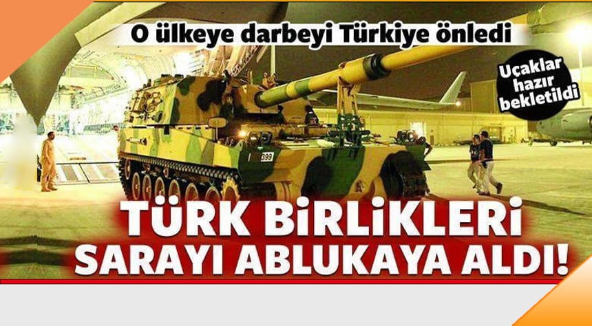 O “darbe’yi” Türkiye önledi