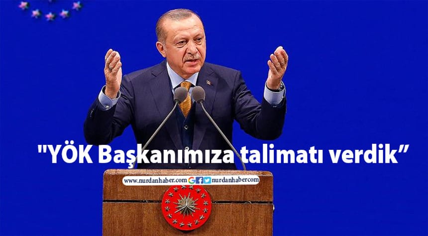 Cumhurbaşkanı Erdoğan’dan ‘doçentlik’ müjdesi