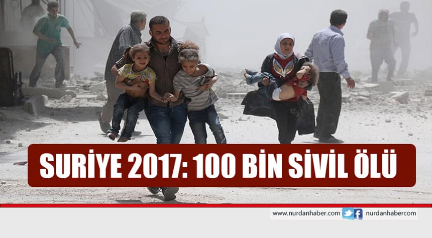Suriye’de geçen yıl 10 binden fazla sivil öldürüldü