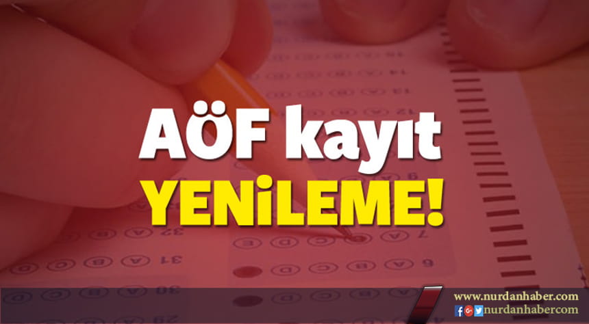 AÖF için son gün