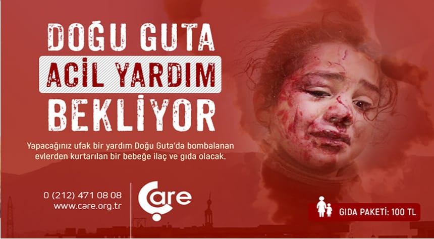 Çare Derneği – Doğu Guta Yardım Çalışması