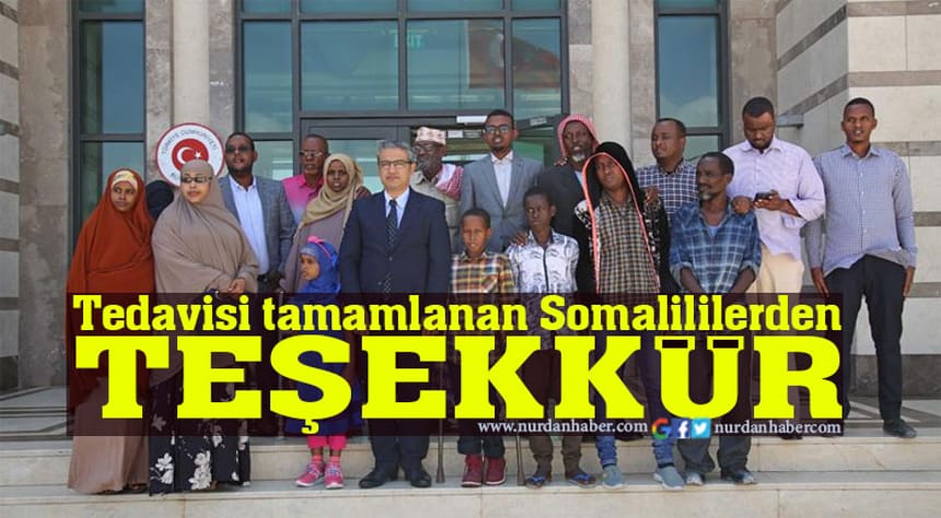 Somalililerden Türkiye’ye teşekkür