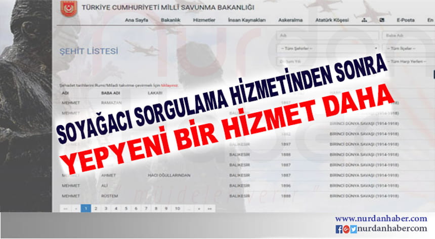 Soyağacından sonra herkes şehitler listesinde …