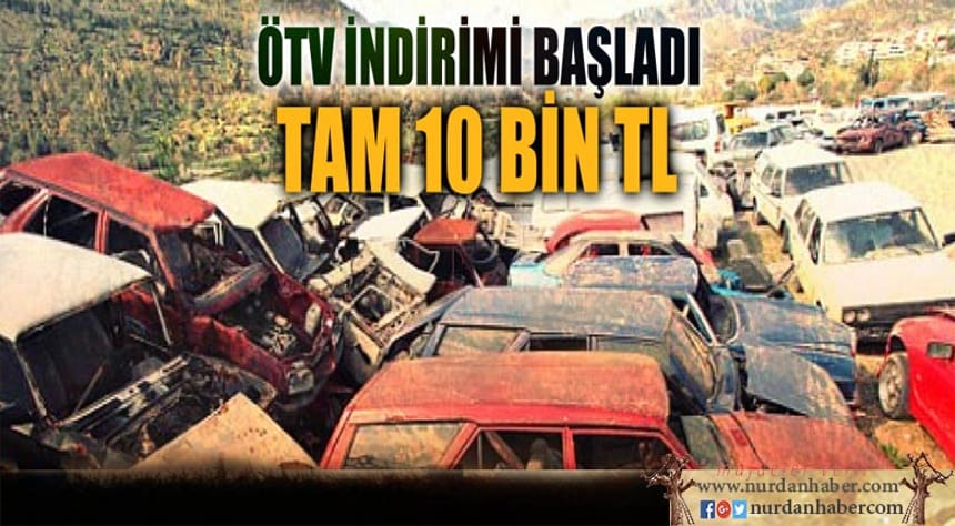 10 bin TL’lik ÖTV indirimi başladı