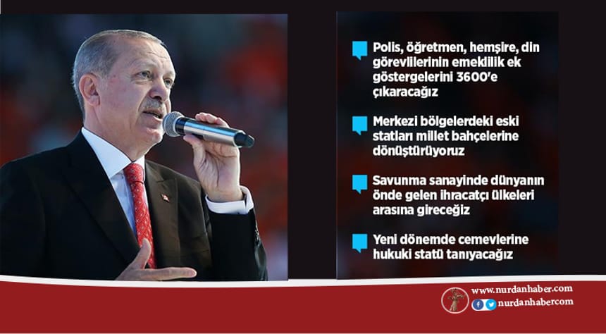 İşte AK Parti’nin seçim beyannamesi!