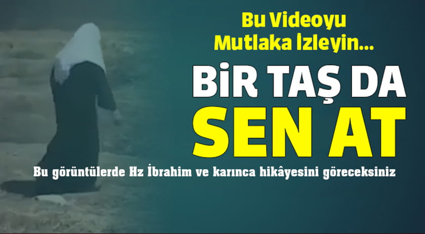 Bir taş da sen at