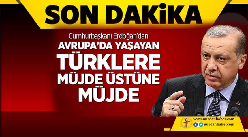 Erdoğan, Bosna Hersek’te müjdeleri sıraladı