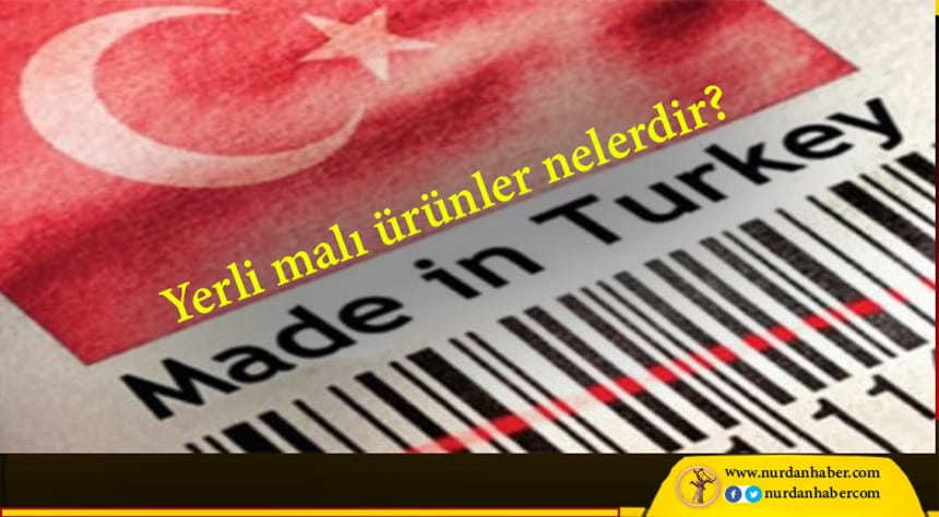 Türk malı ürünler listesi