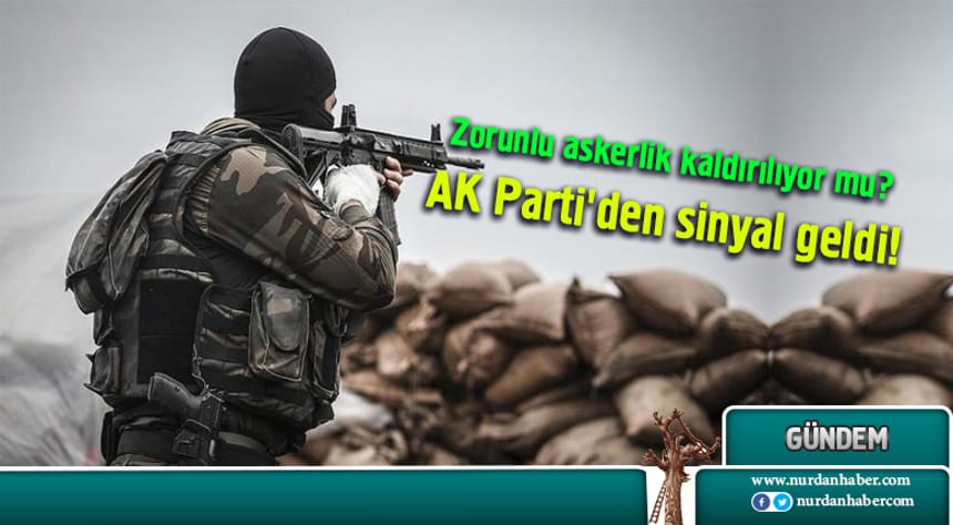 Zorunlu askerlik kaldırılıyor mu?