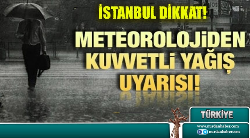 Meteorolojinin verdiği saate dakikalar kaldı