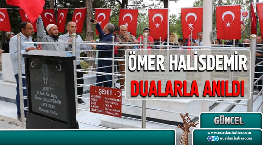 Ömer Halisdemir mezarı başında anıldı