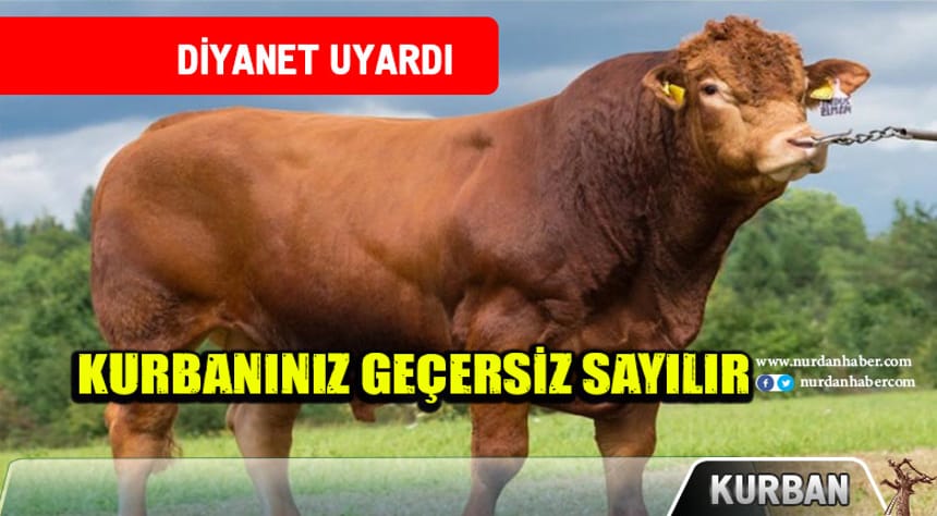 Kurbanınız Geçersiz Olabilir