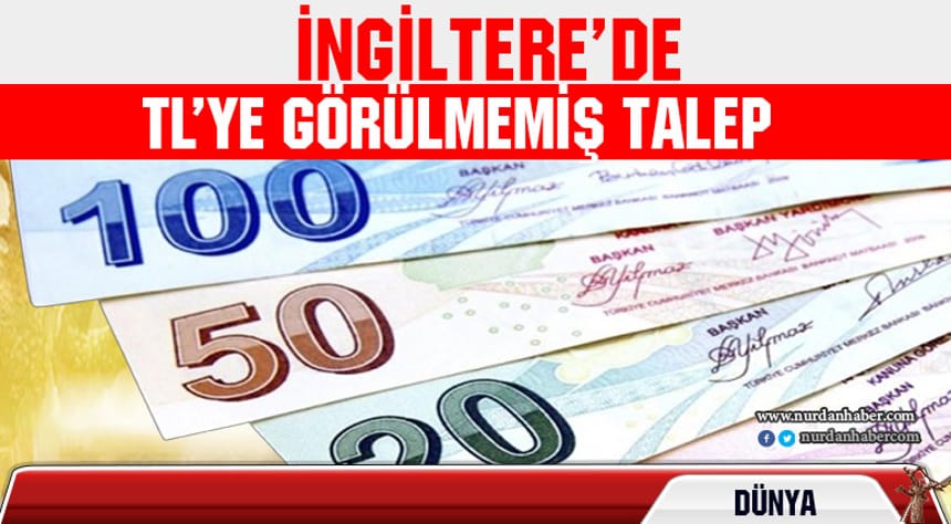 İngiltere’de “TL” tükendi