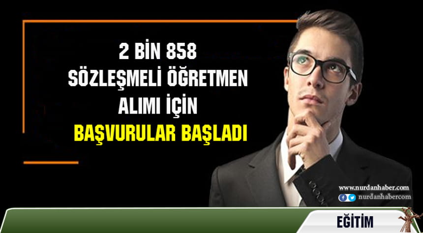 Öğretmen alımı için başvurular başladı