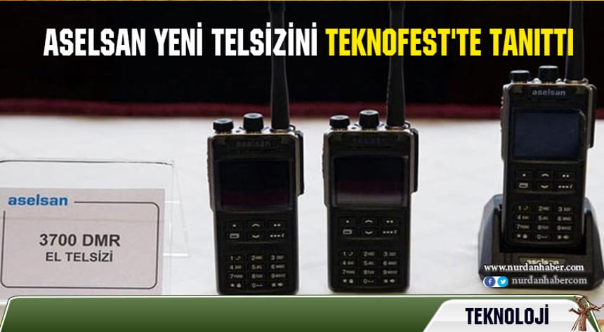 ASELSAN yeni telsizini TEKNOFEST’te tanıttı