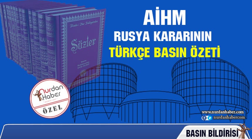 AİHM Rusya kararının Türkçe basın özeti