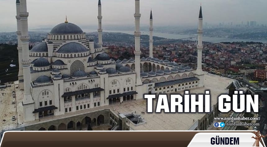 Erdoğan, Büyük Çamlıca Camii’nin açılışını yaptı!