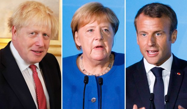 Macron: Merkel ve Johnson ile Cumhurbaşkanı Erdoğan ile görüşeceğiz