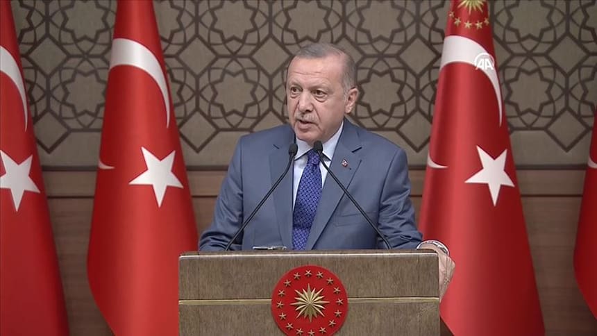 Cumhurbaşkanı Erdoğan: Yedi düvele karşı dimdik ayakta duruyoruz