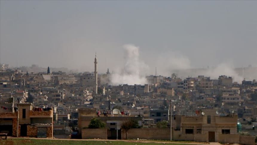 Esed rejimi İdlib’de pazar yerine saldırdı: 7 ölü